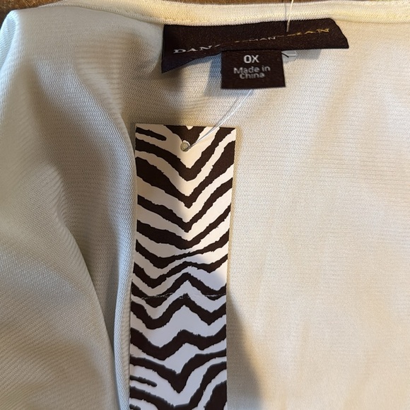 Sequin Yellow Tank Top Dana BUCHMAN size OX - Picture 16 of 17